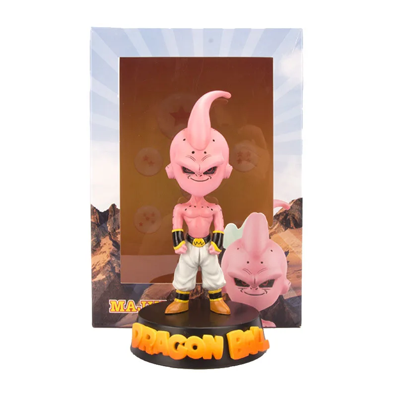 

Dragon Ball Frieza Gotenks Son Goku Majin Buu Q version figurine hand-made model ornaments children toys Christmas gifts