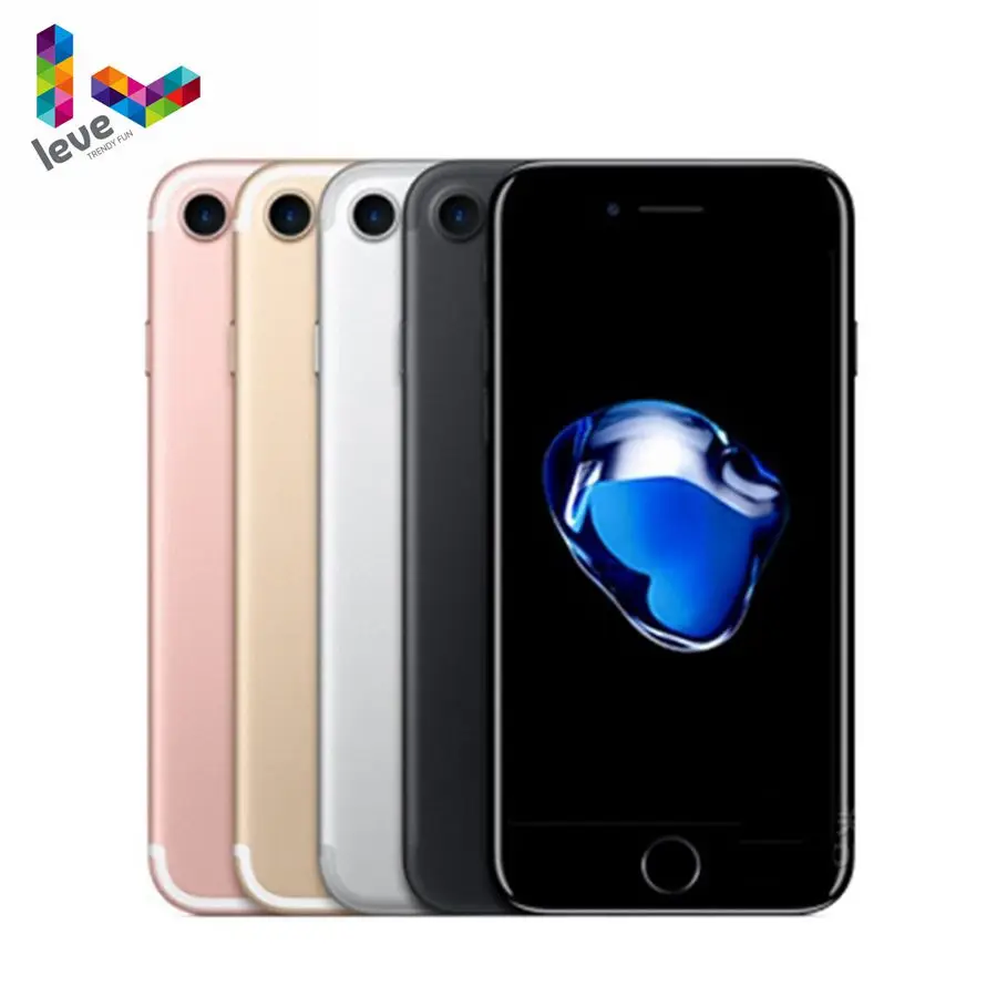 

Apple iPhone 7 Original iOS Mobile Phone 4.7" 2GB RAM 32/128/256GB ROM 12.0MP Quad-Core Fingerprint Unlocked 4G LTE Cell Phone