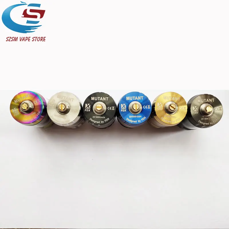 Атомайзер для вейпа мутант RTA диаметр 26 мм емкость 4 мл нержавеющая сталь VS Juggerknot