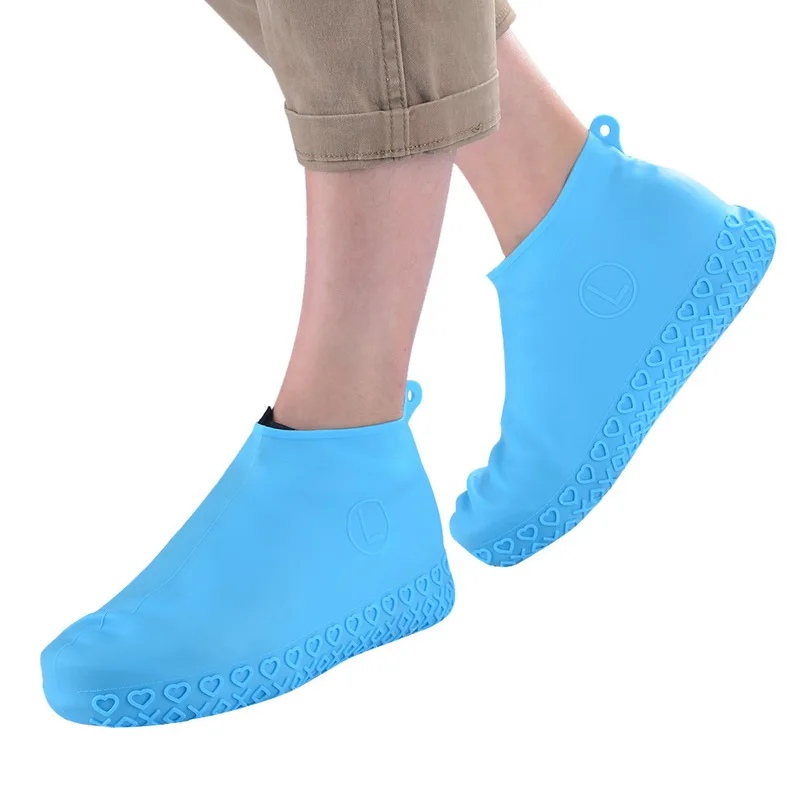 Водонепроницаемые силиконовые Бахилы для обуви аксессуары многоразовые