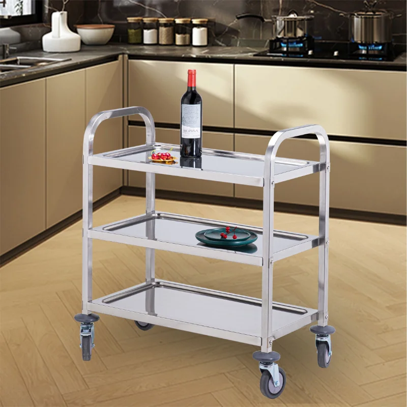 

for sales customize design rolling small cheap hospital food trolley cart hotel banquet working food coffee cart trolley