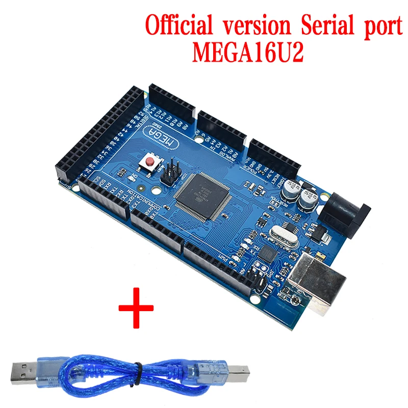 MEGA 2560 16U2 MEGA2560 MEGA 2560 R3 ATmega2560-16AU CH340G AVR USB плата развития MEGA2560 для arduino - Цвет: MEGA 2560 16U2