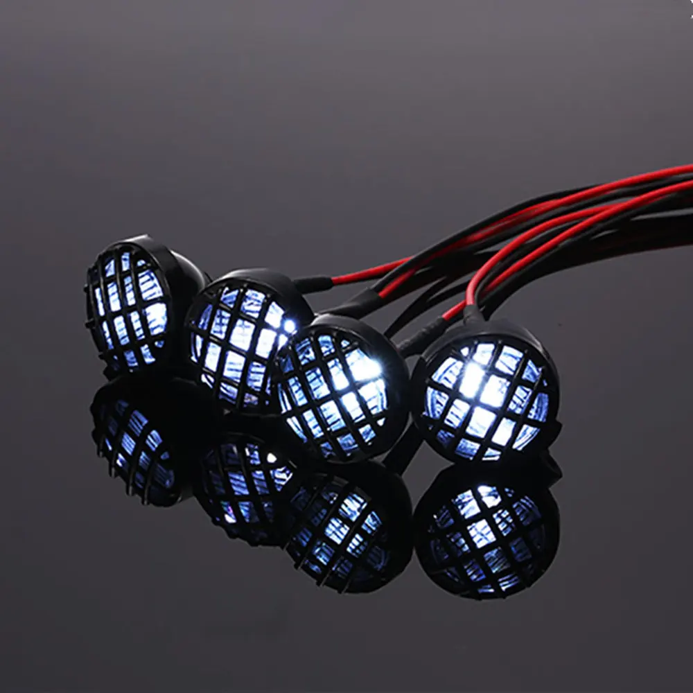 Rc 1/10 Car Crawler Truck Roof Front Mounted Bodyshell Spot with LED Lights 22mm for Traxxas HSP AXIAL | Игрушки и хобби