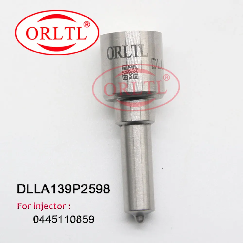 

Diesel Nozzle DLLA139P2598 Common Rail Injector Sprayer DLLA 139 P 2598 Fuel Auto Parts DLLA139P2598 For 0445110859