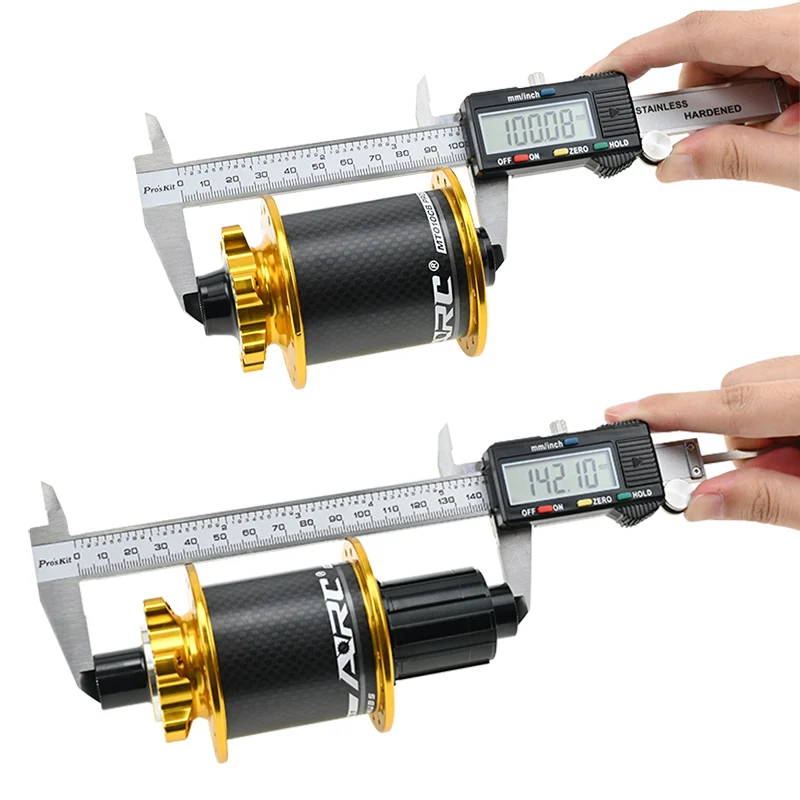 Углеродная ПЕРЕДНЯЯ СТУПИЦА ARC MT010F/RCB PRO MTB Задняя Ступица 6 дисковых болтов QR/Thru 4