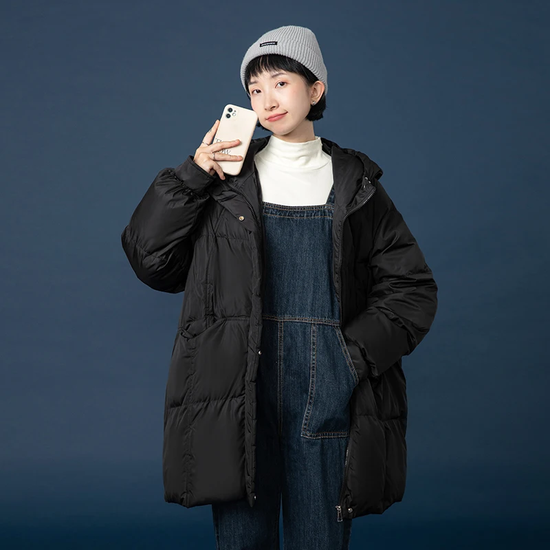 2021 new diamond jacket jacket winter thick warm down cotton parka coat women's casual loose Korean style jacket ladies hooded