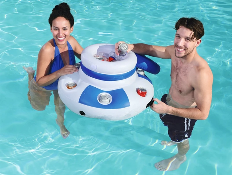 Открытый кухня Кемпинг бар Надувное ведро льда портативный еда напиток барбекю