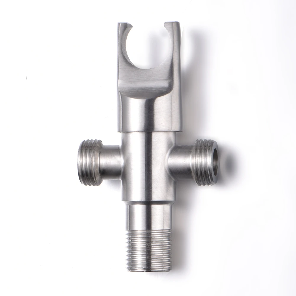 Многофункциональные Т-образные клапаны из нержавеющей стали с держателем