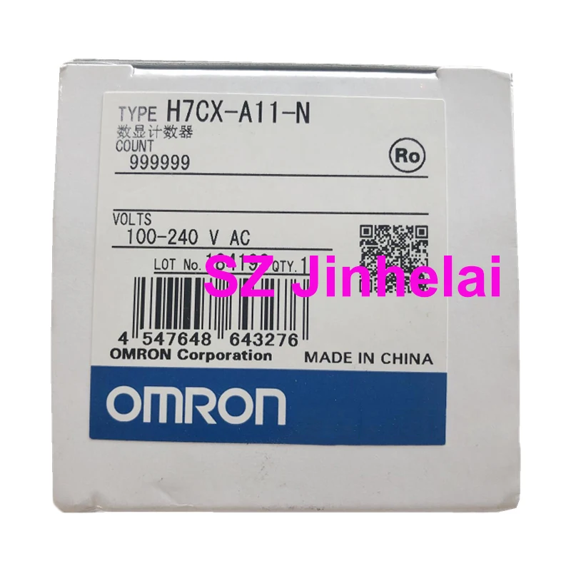 

OMRON H7CX-A11-N Authentic Original Count Relay Simple and easy to operate digital display counter 100-240VAC