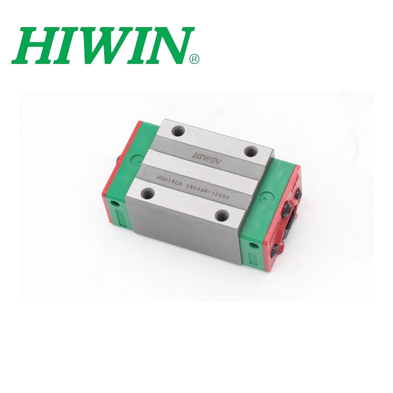 Оригинальный HIWIN линейный направляющий блок перевозки HGH15CA для HGR рельс CNC |