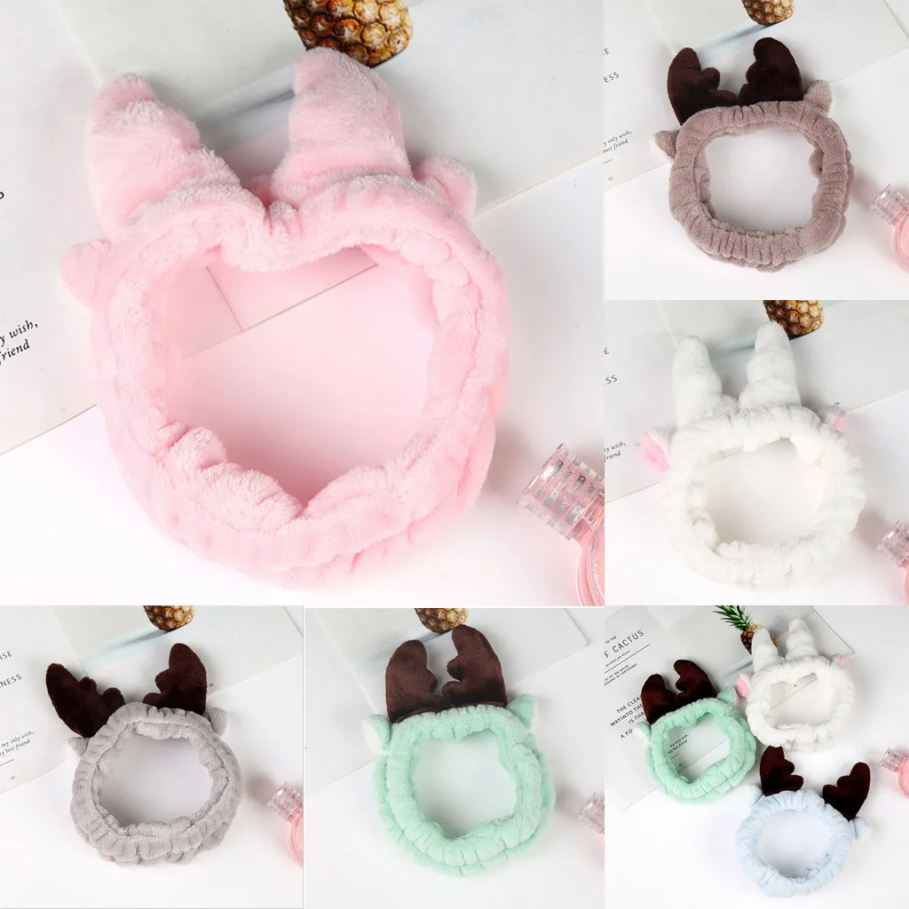 Женские милые коралловые плюшевые утолщенные флисовые эластичные повязки на