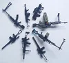 JS-0586 AK47 ружье 1/6 винтовка в сборе, модель ружья, комплекты солдатского оружия, винтовка 98 кирпичей для строительства, фигурка, модель пистолета, здание Ki - Цвет: JS-0586