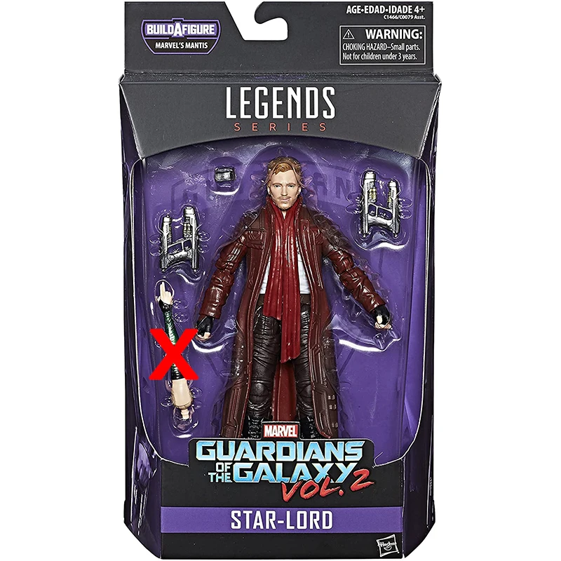 

Hasbro Marvel Legend Series Guardians of the Galaxy 6-inch Star-Lord Action Figure Anime Model Doll Decoration Toy Birthday Gift
