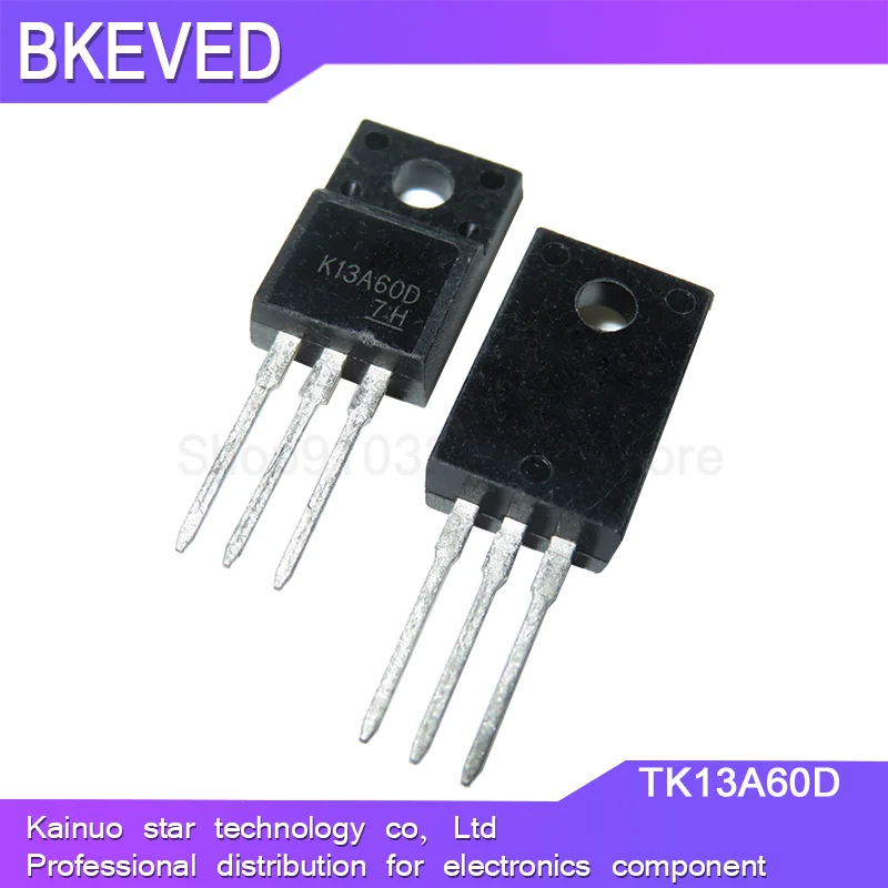 10 шт. TK13A60D TO-220F K13A60D TO220F TK13A60-220 13A60 N-Channel