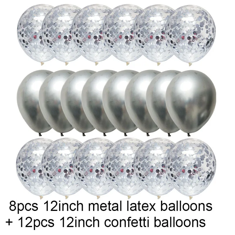 20 шт. белые воздушные шары | Дом и сад