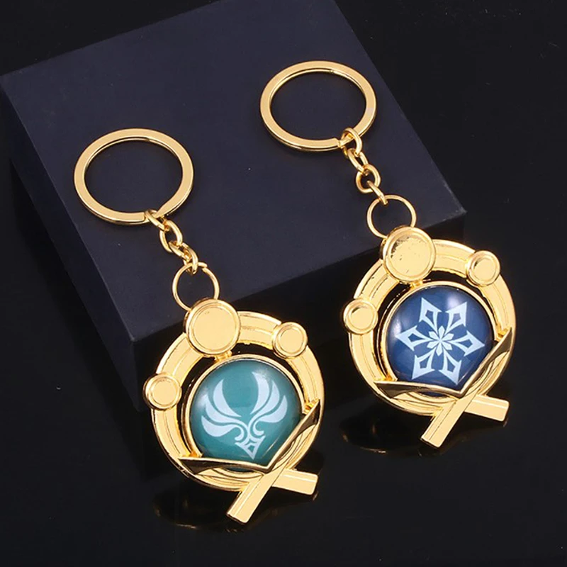 

Брелок светящийся 7 элементов Оружие глаз оригинальная игрушка Бога брелок Zhongli