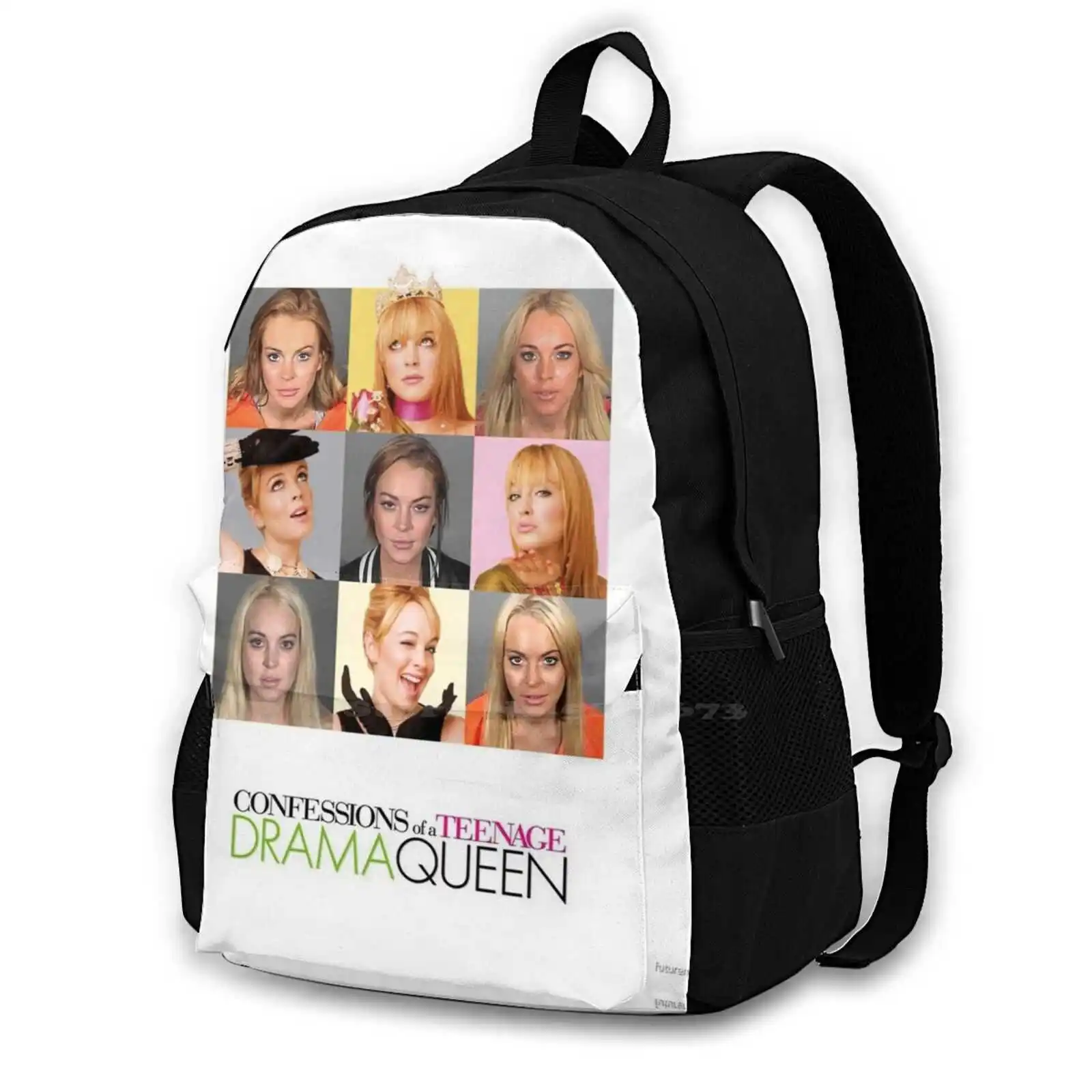 

Confessions Of A Teenage Drug Addict New Arrivals Unisex Bags Casual bag Backpack Lindsay Lohan 2008 Confessions Of A Teenage