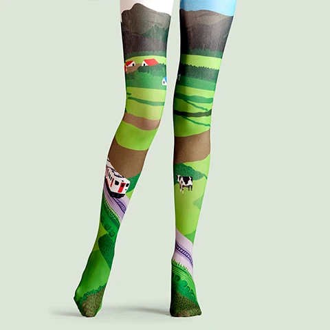 2019 распродажа полиэфирные чулки без прорези ажурные женские колготки модные