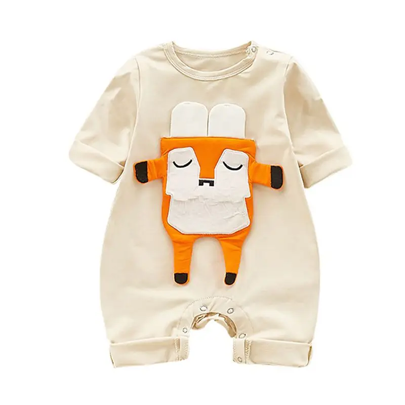 Новые осенние мягкие комбинезоны из хлопка для маленьких мальчиков и девочек