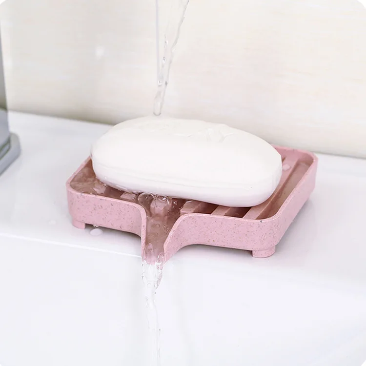 

Creative Bathroom Plastic Soap Box Simple Drain Soap Box Bathroom Soap Holder Soap Dish Soap Holder Soap Rack Soap Holder