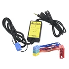 Автомобильный адаптер MP3 аудио интерфейс AUX USB CD чейнджер синий 8pin мини ISO для VW Passat b5 Bora POLO Golf mk4