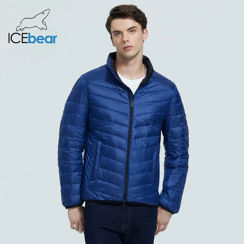 ICEbear 2021 новый легкий мужской пуховик Качественная мужская куртка весеннее пальто