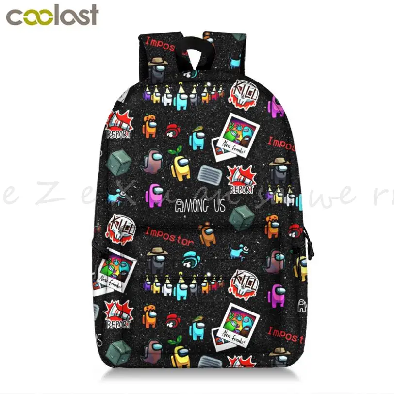 Среди нас игровой рюкзак Impostor для девочек мальчиков студентов крутая детская