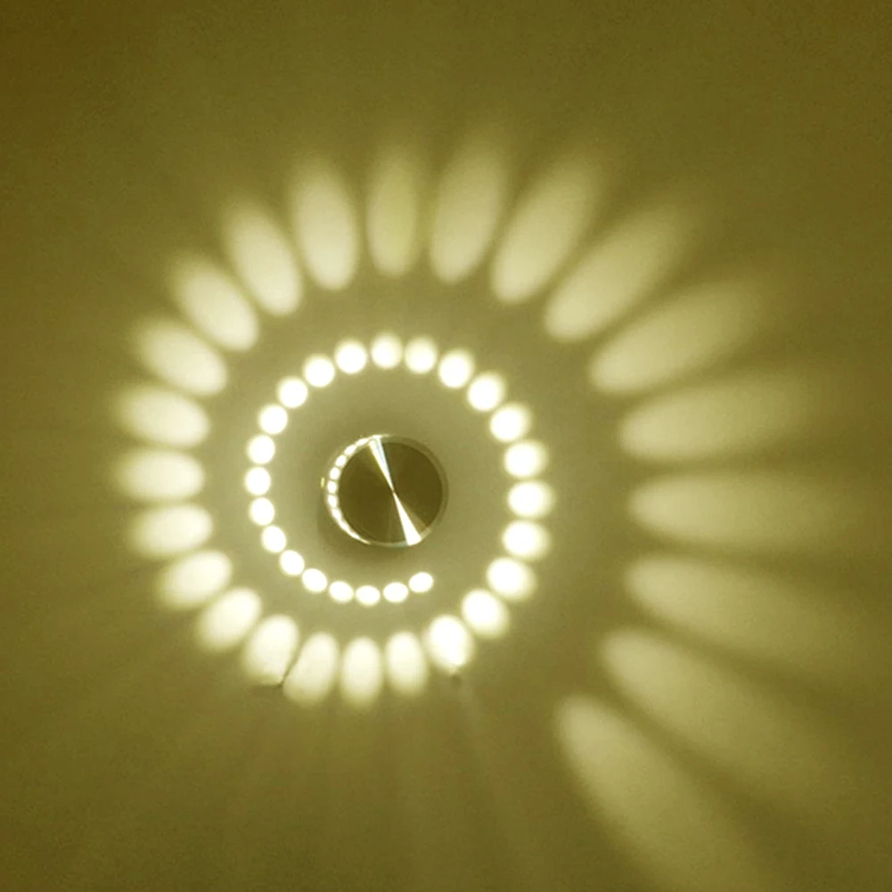 

3W led wall lamp Modern Light Fixture luminous lighting Simple Fashion Style Sconce indoor Wall decoration light