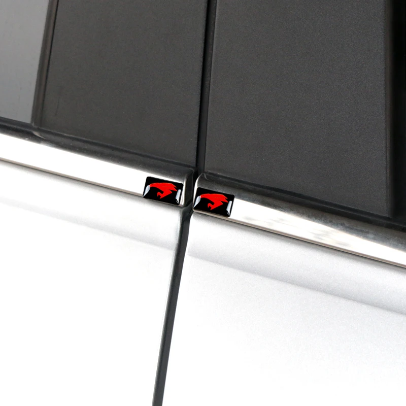 8pcs Car accessories New 3D Door handle decoration silicone Sticker case for Toyota harrier avensis hilux Corolla styling | Автомобили и