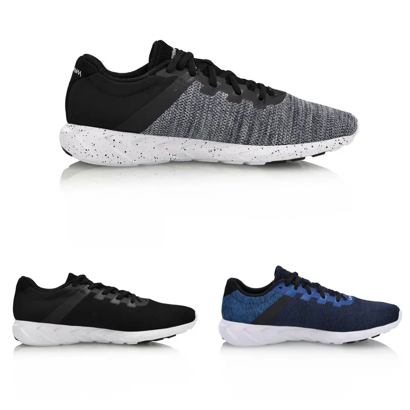 Li-Ning Для мужчин будущее бегун Спорт светильник кроссовки дышащая Спортивная