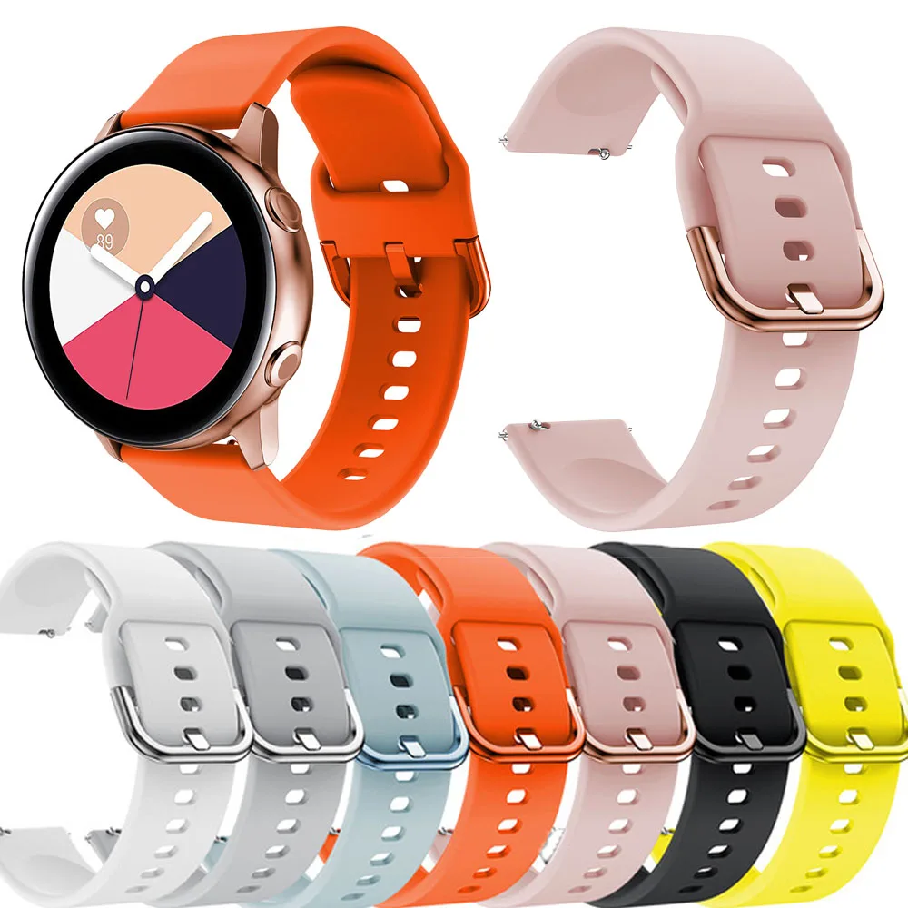 Силиконовые Оригинальные спортивные ремешки Correa умные часы Galaxy watch активный для