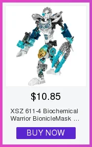 BionicleMask светильник XSZ 706-1 детский интеллект Bionicle строительный блок кирпич совместим с 70778 игрушками