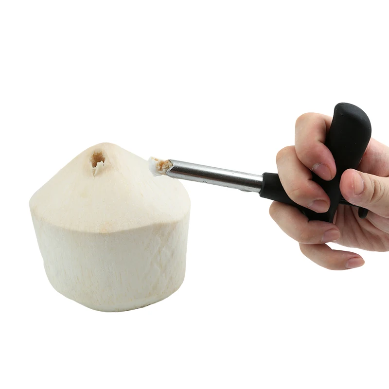 Coconut Opener Easily Open drill Tools Durable Stainless Steel Opening Driller Cut Cutter Hole Stick Kitchen Accessories | Дом и сад