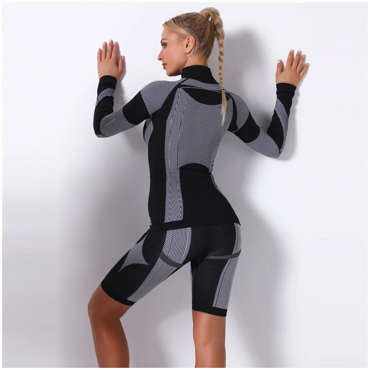 

Women Yoga New Summer Sports Breathable Soft Running Sportswear Female Stretchy Fitness Leggings Athletic Gym Tights Shorts