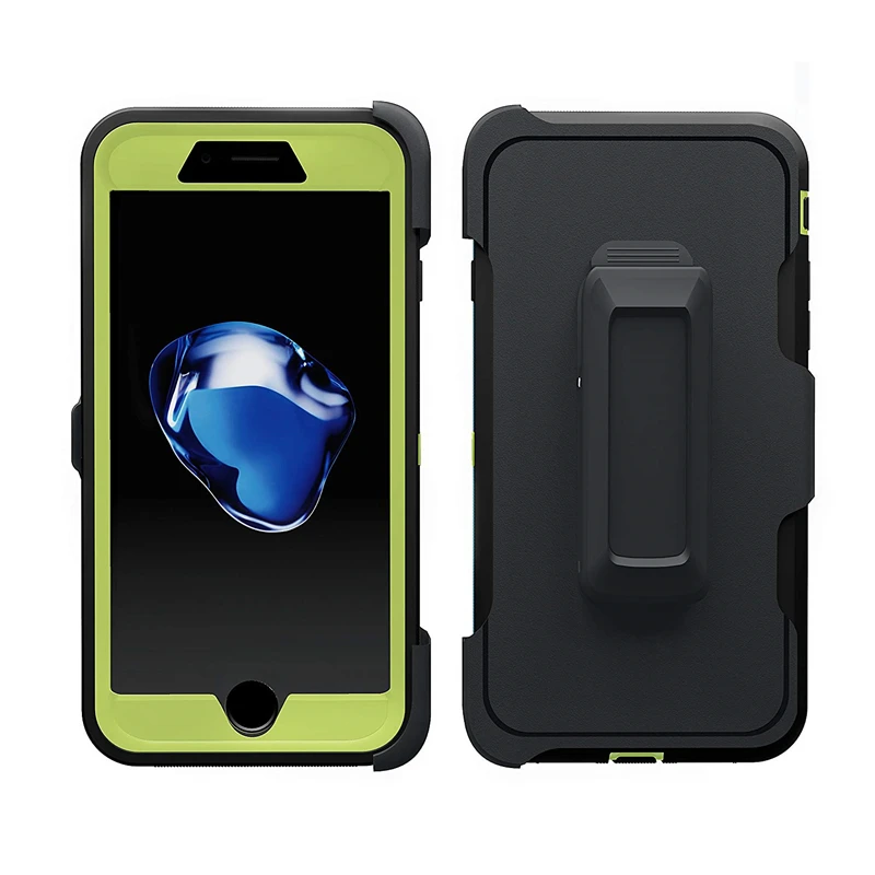 Защитный чехол для Apple iPhone 6 6s 7 8 plus X XR XS MAX 3 в 1 бронированный ударопрочный телефона