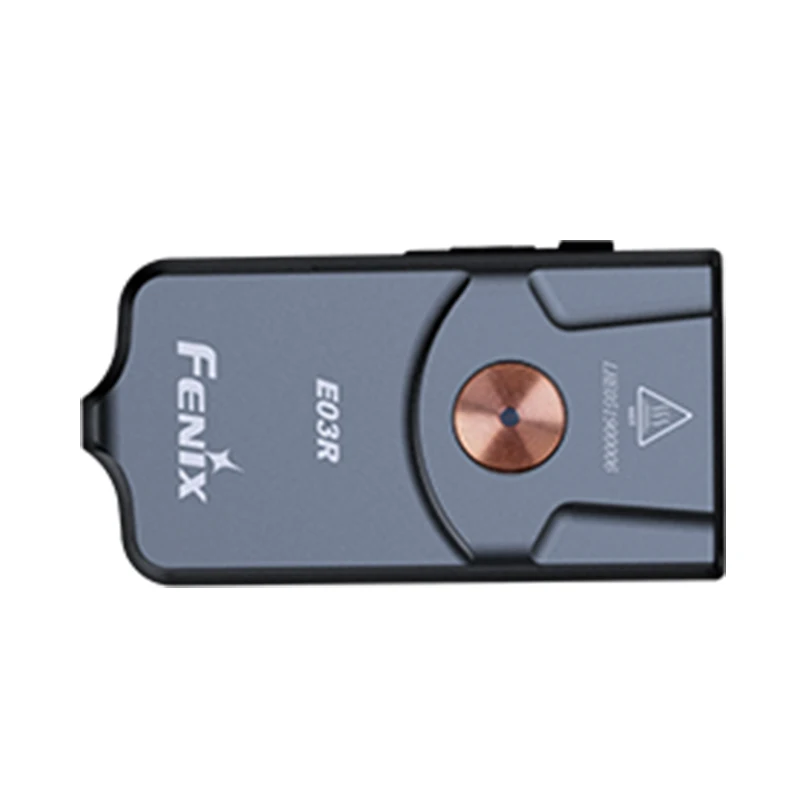 Компактный и портативный металлический брелок Fenix E03R 260 люмен со встроенным