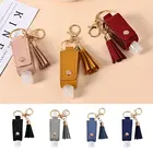 Дезинфицирующая бутылка для рук, искусственная кожа, новый держатель 30 мл, дорожная бутылка, многоразовый контейнер, флип, многоразовый брелок