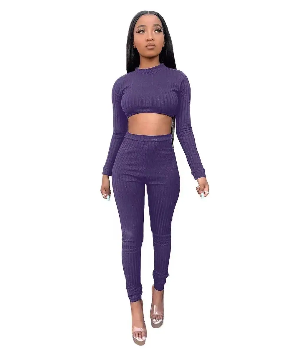 

2021 Europe and the United States new pure color brand-new fashion comfortable hot selling suit sexy