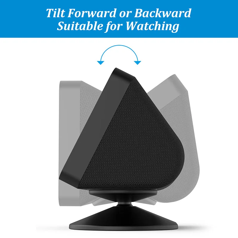 PlusAcc Magnetic Stand for Echo Show 8 5 (1st &amp 2nd Gen) with Swivel Tilt Adjustable Function to Get Good Viewing/Camera Angle |