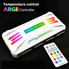 Блок питания для контроллера COOLMOON, блок питания с RGB-подсветкой 8x 4Pin SATA до 5 В 10x 3pin