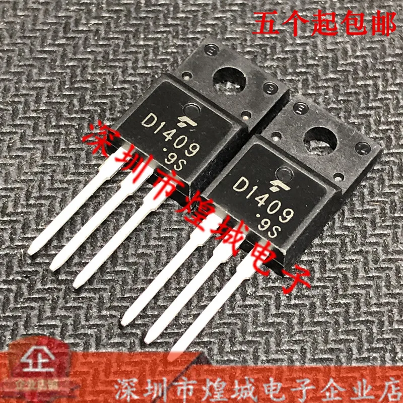 

10PCS/Lot 2SD1409 D1409 TO-220F 600V 6A 5