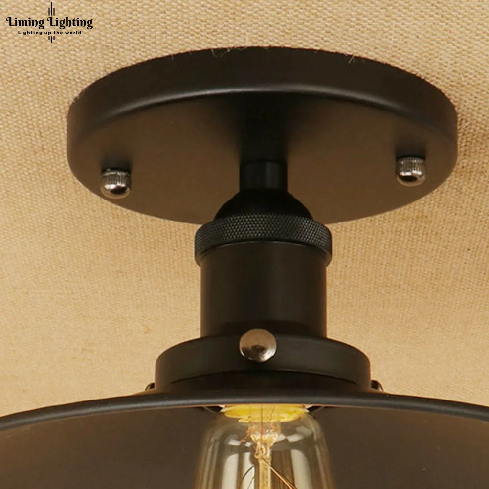 Лофт винтажные потолочные светильники Lamparas De Techo Lustre Luminaria Abajur комнатная потолочная лампа освещение Промышленное освещение для гостиной