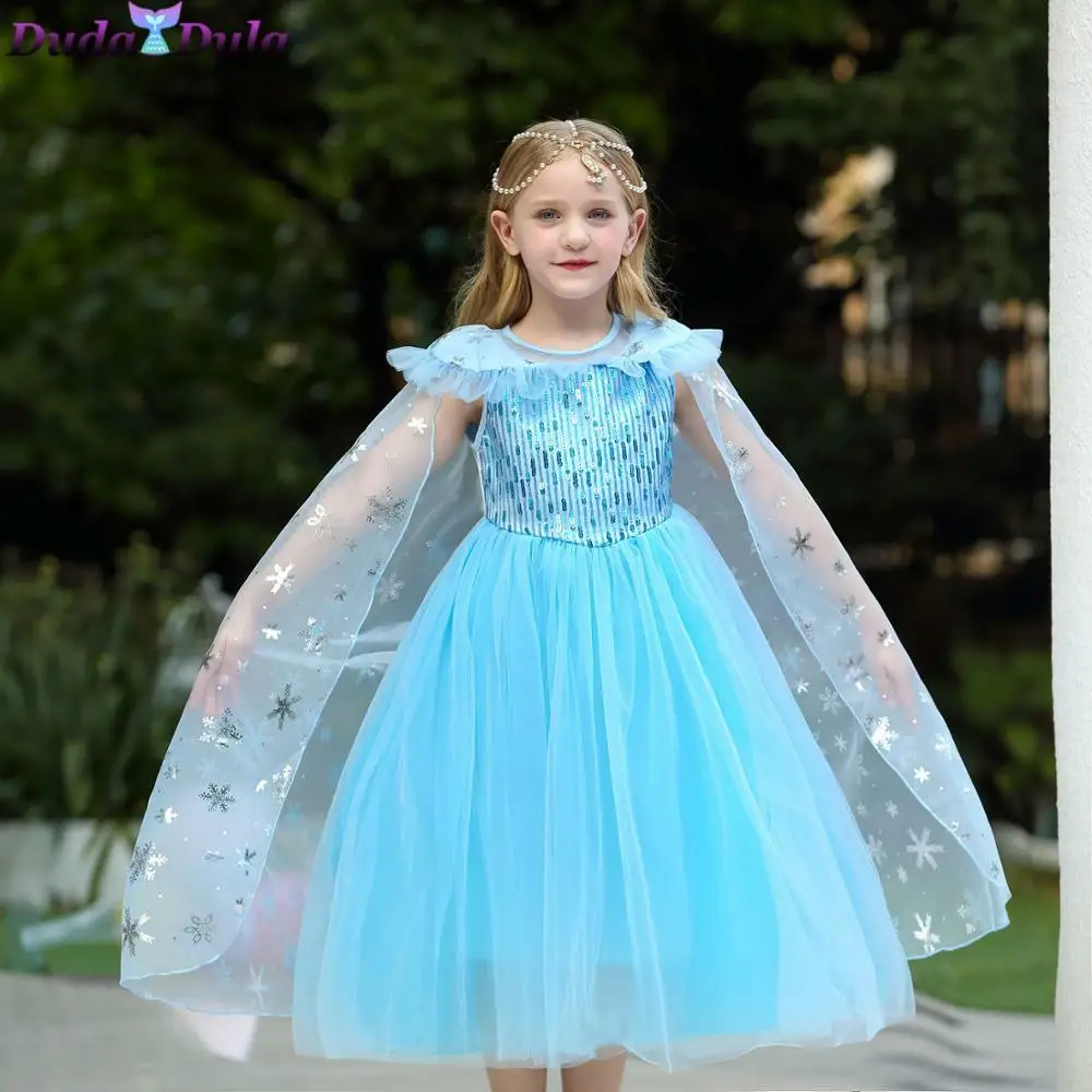 Платье для косплея костюм на Хэллоуин платья девочек одежда в американском стиле