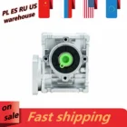 Соотношение 30:1 червячный редуктор NMRV030 для шагового серводвигателя Nema23 крутящий момент 60 мм x 60 мм 2,6-24 нм входной вал 8 мм Выход 14 мм