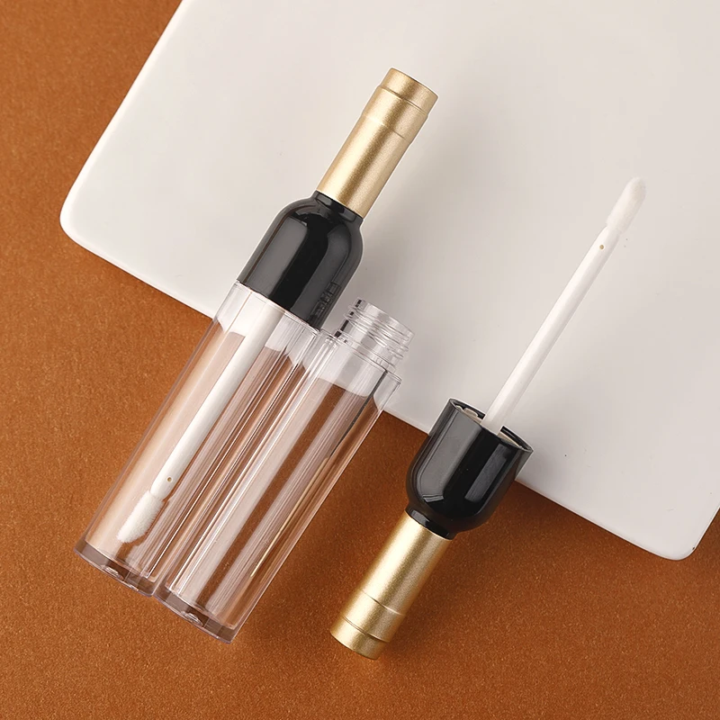 5 шт. 4 мл в форме бутылки вина контейнеры бальзам для губ средства ухода за губами