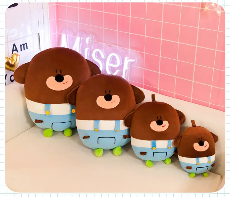 Эй Duggee плюшевые игрушки мягкие милые мягкие куклы для детей на день рождения Рождественский подарок 25 см/35 см