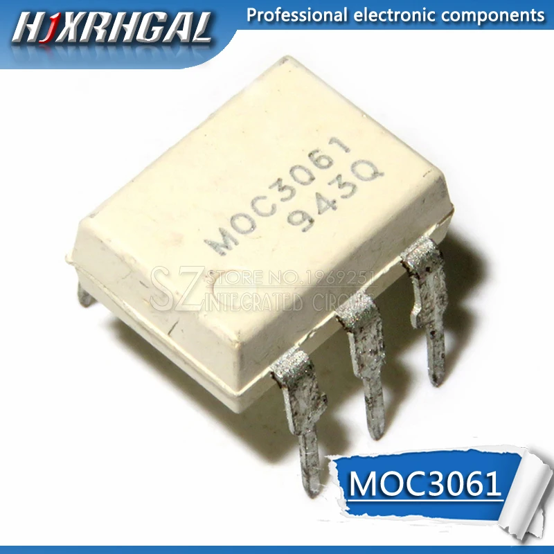 1 шт. MOC3061 DIP6 DIP 3061 6 Новый и оригинальный IC HJXRHGAL|Интегральные схемы| |