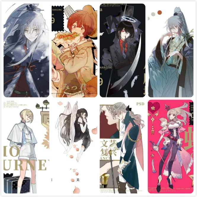 

New Washi Tape Sample 1 Loop Ink Renaissance Anime Girl Boy Handsome Guy