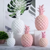 nordic light luxury resin pineapple creative home simple ornaments pineapple crafts ornaments desktop decoration wedding gift