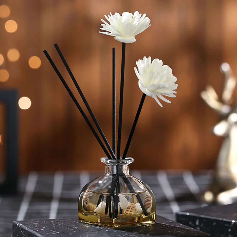 Aroma Diffuser Faux Flower Home Decor Deodorization Accessories Rattan Sticks Essential Oil Bedroom Replacement Reed Scent Gifts | Дом и сад